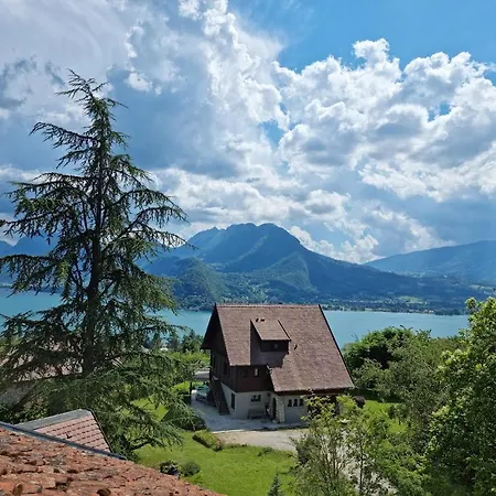Petit Studio Vue Lac / La Talloirdaze Talloires-Montmin Exterior foto